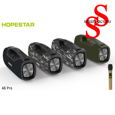 Портативная акустическая стерео колонка Hopestar A6 PRO